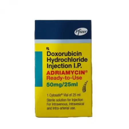 Adriblastina Inj 50mg 1'S Doxorubicin Hydrochloride