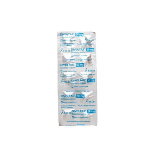 Divoltar Tabs 50Mg , 5 X 10'S