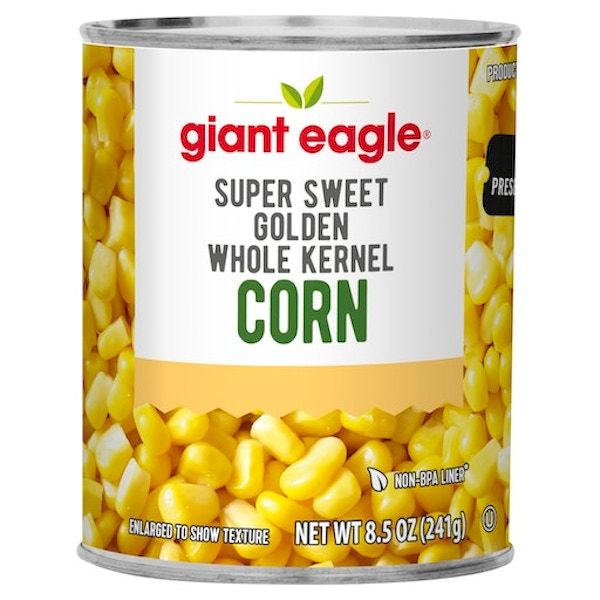 G/A SWEET CORN WHOLE KERNAL 400G 690/=