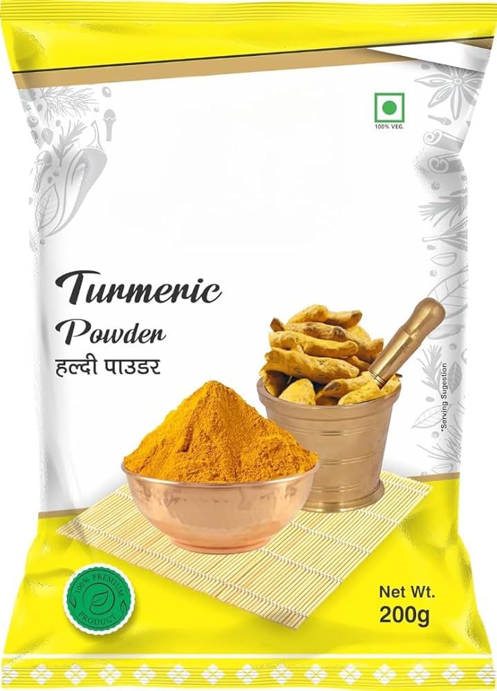 G/A TURMERIC POWDER 50g (100) 200/=