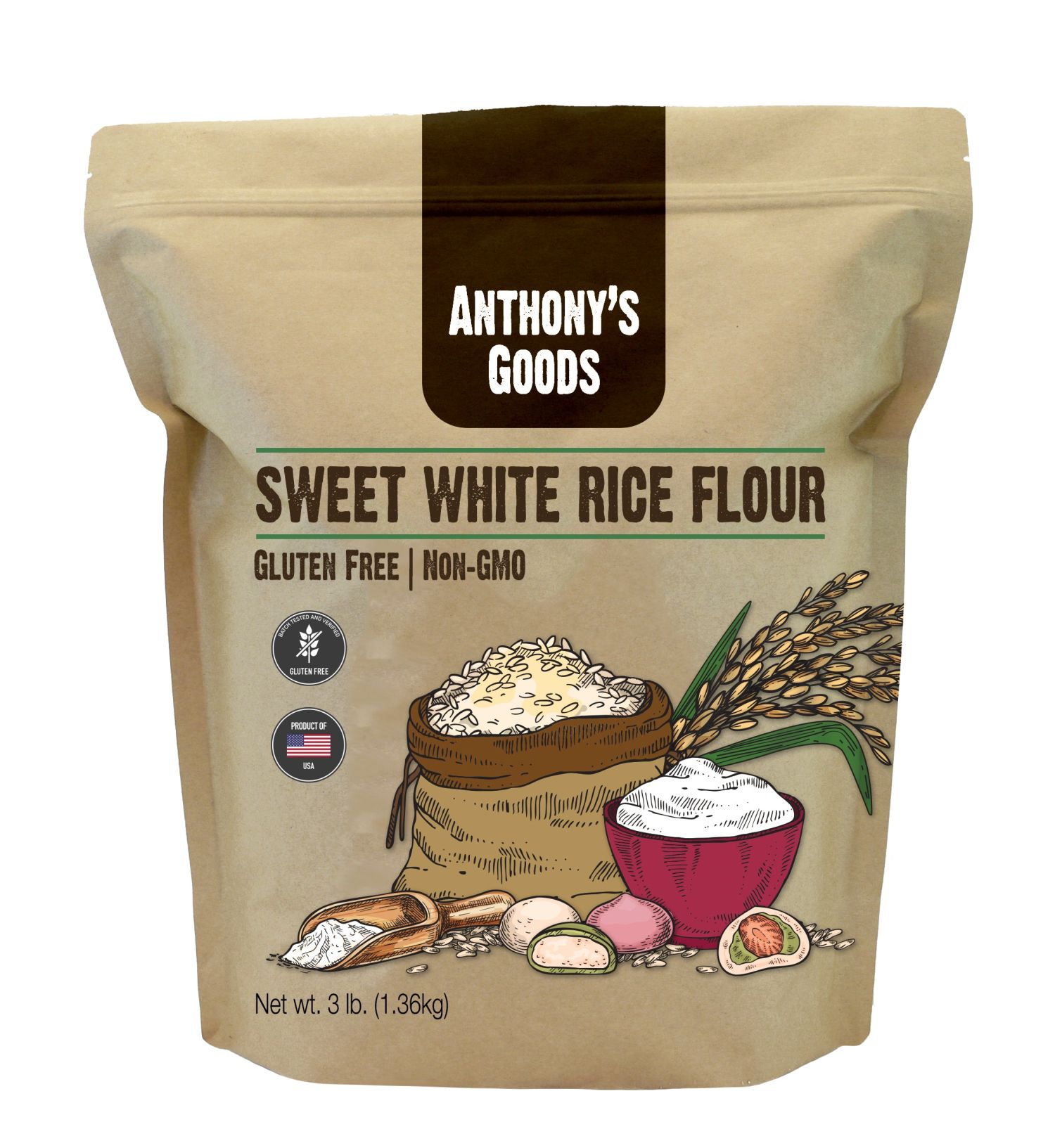 G/A WHITE RICE FLOUR(12) 280/=