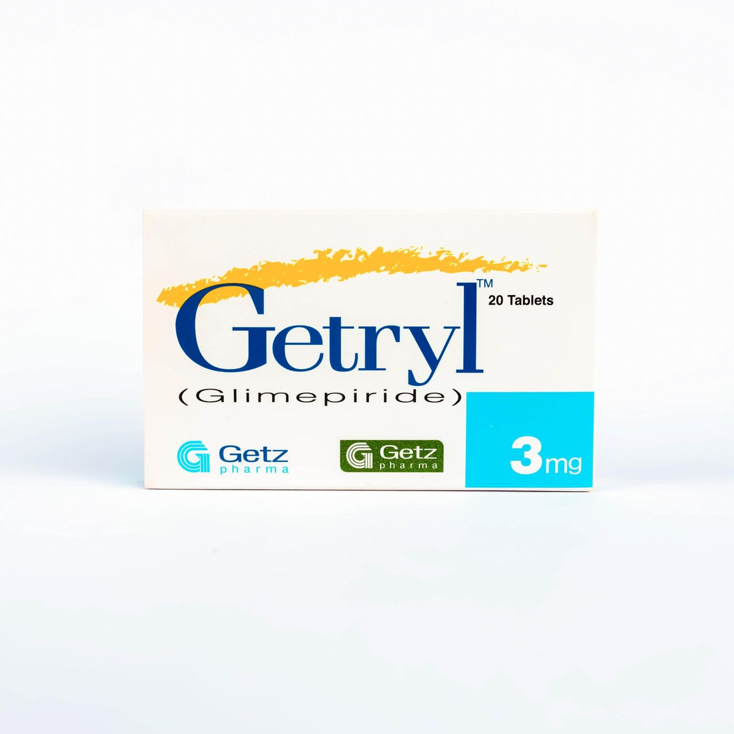 Getryl 3mg Tabs 2 X 10'S