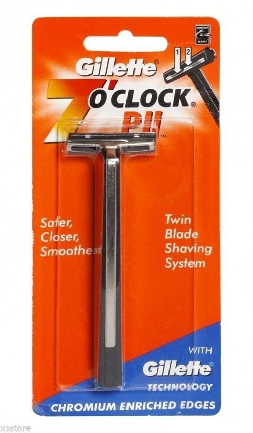 Gillette 7 O-Clock P2 Razor R+1