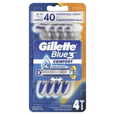 Gillette Blue 3 Comfort Razor @ RS.100