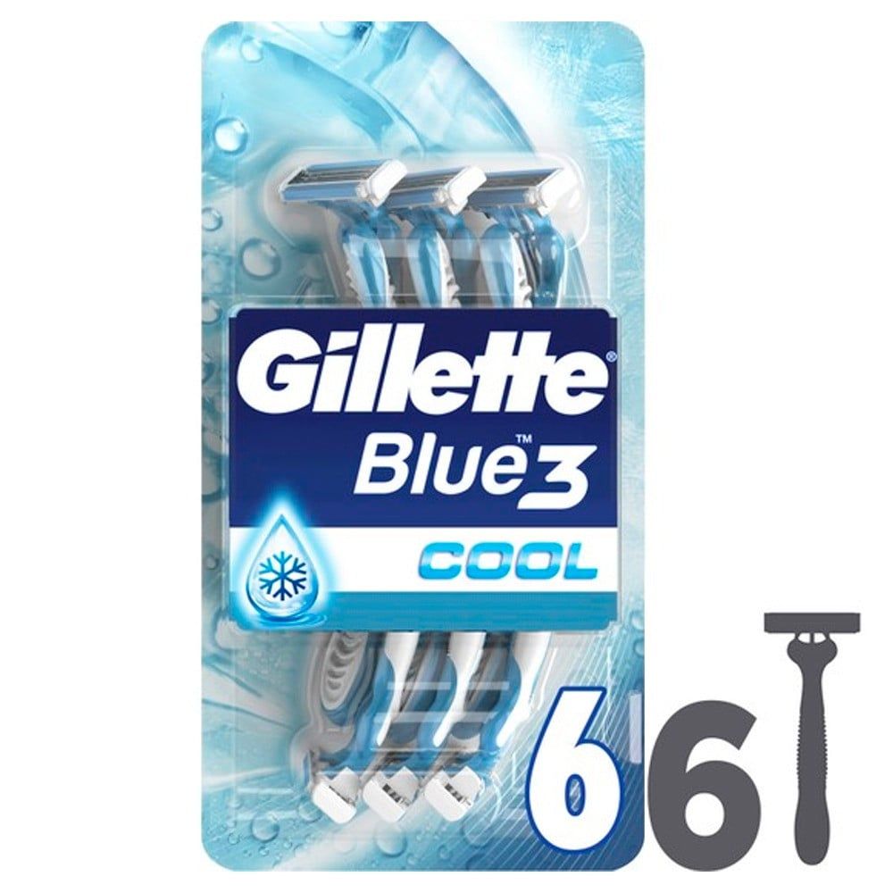 GILLETTE BLUE3 COOL 5+1CT RAZ(6)-2450/=