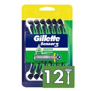 GILLETTE BLUE3 SENST 6CT RAZ(12) -1975/=