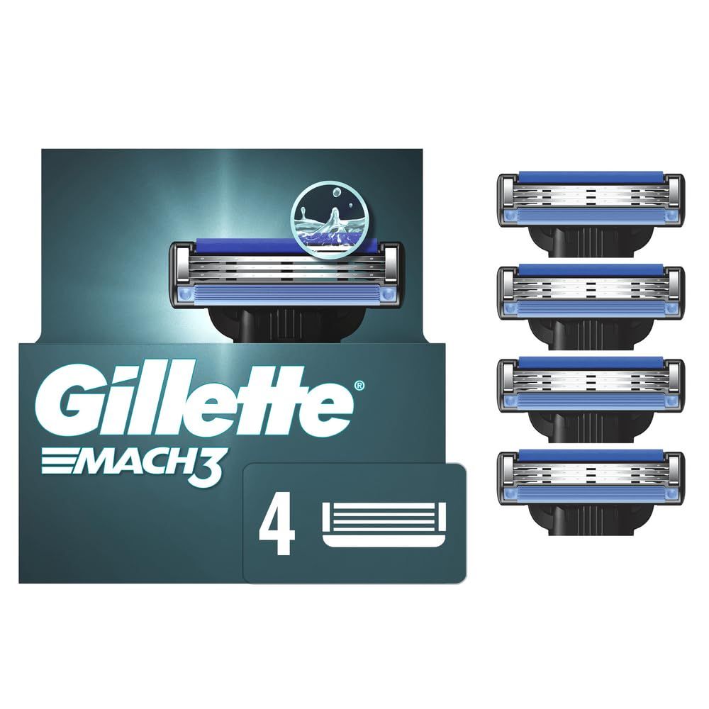 Gillette Mach3 Cartridges 4 S
