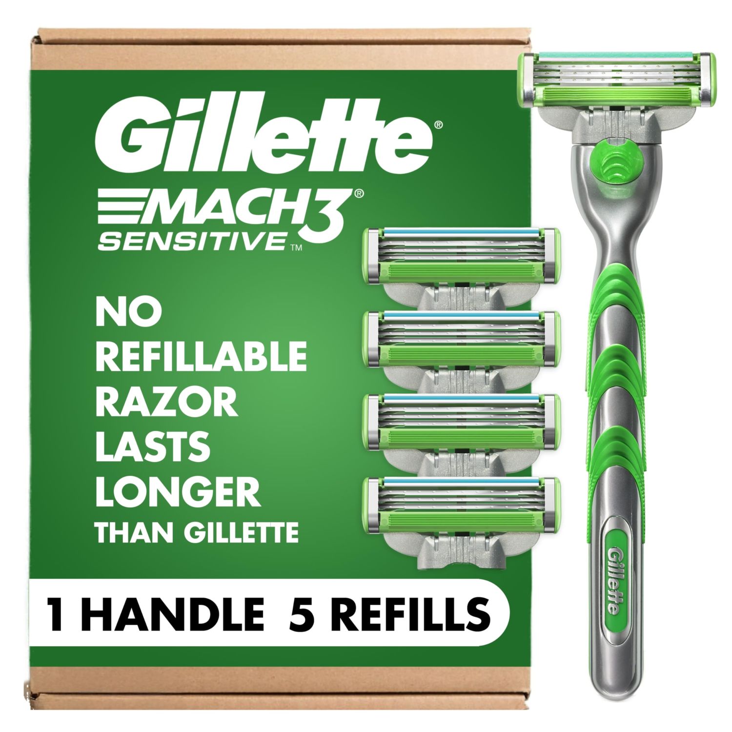 Gillette Mach3 Turbo Sensitive Razor