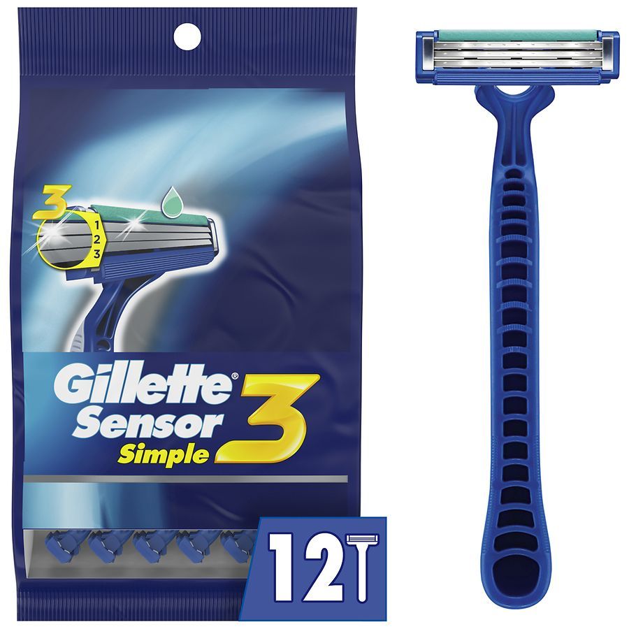 GILLETTE SIMPLE3 RAZOR(576)-330/=