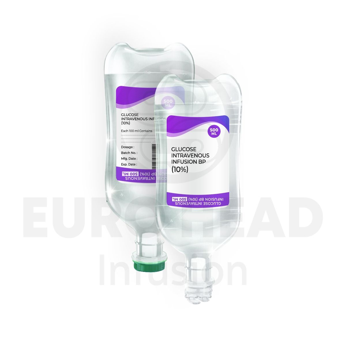 Glucose Int.Infu.BP 10% w/v 500ml Bottle Glucose IV Infusion