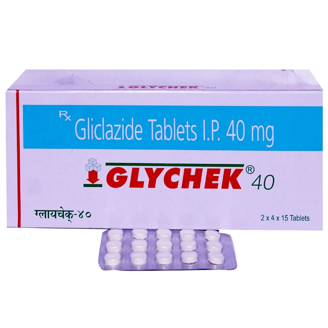 Glychek 40 Tabs 40mg 10X10s
