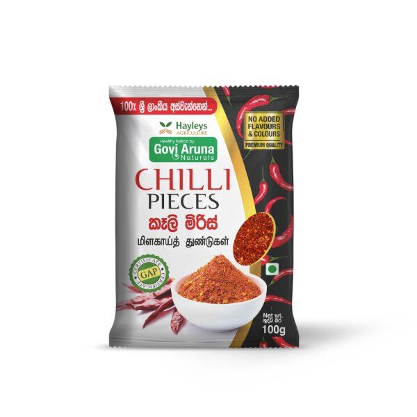 GOVIARUNA CHILLI FLAKES 100GX3 (16)515/=