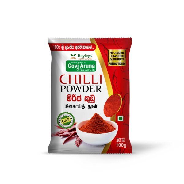 GOVIARUNA CHILLI POWDER 100GX3 (16)460/=