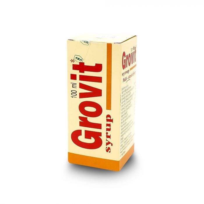 Grovit Syrup 100ml Multivitamin Syrup with Nicotinamide