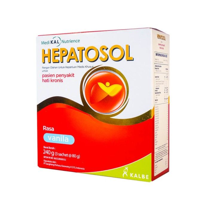 Hepatosol 240gm - 3 x 80gm sachets