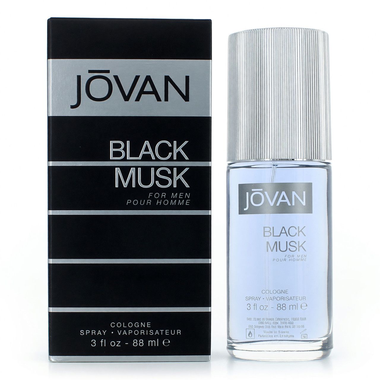 Jovan Black Men Pour Homme 88ML @500