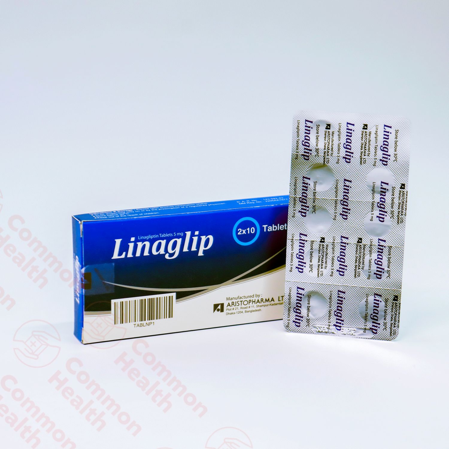 Linaglip 5mg tabs 2x10s
