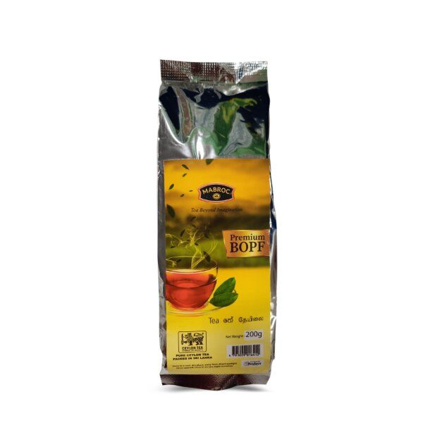 MABROC BLACK TEA BOPF 200G (60) - 600/=