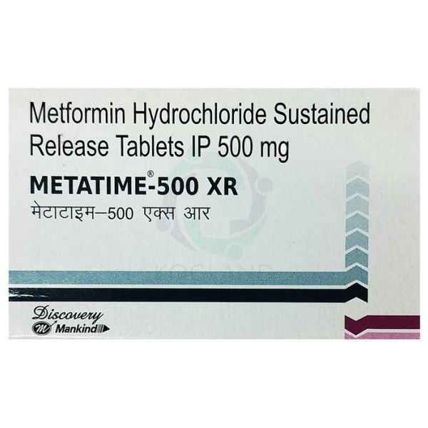 Metatime 500mg Tabs 10 x 10's