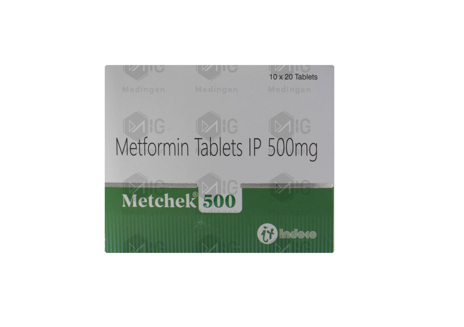 Metchek 500 Tabs 500mg 10X10s