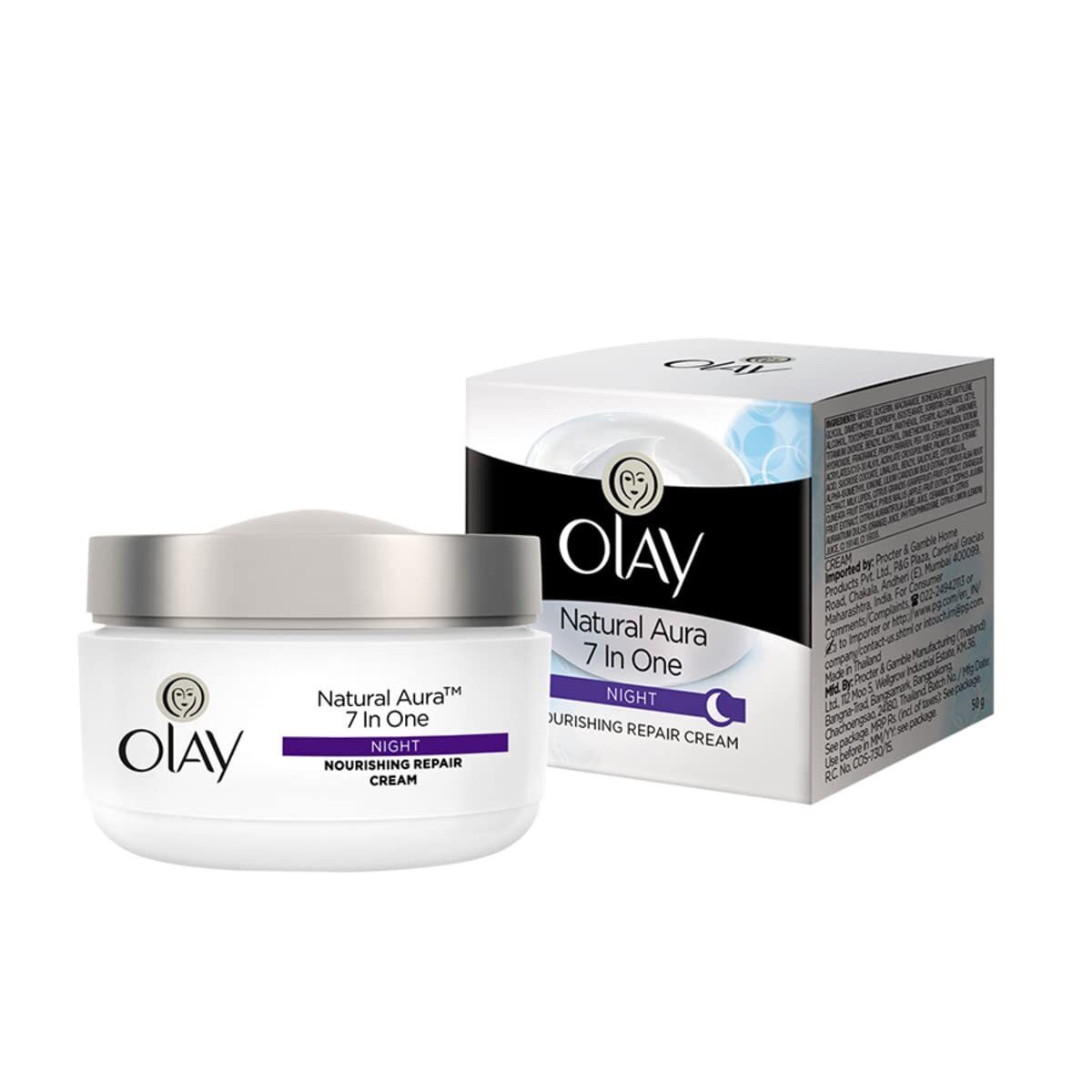 OLAY N/AURA NIGHT CREAM 50G(24)-1490/=
