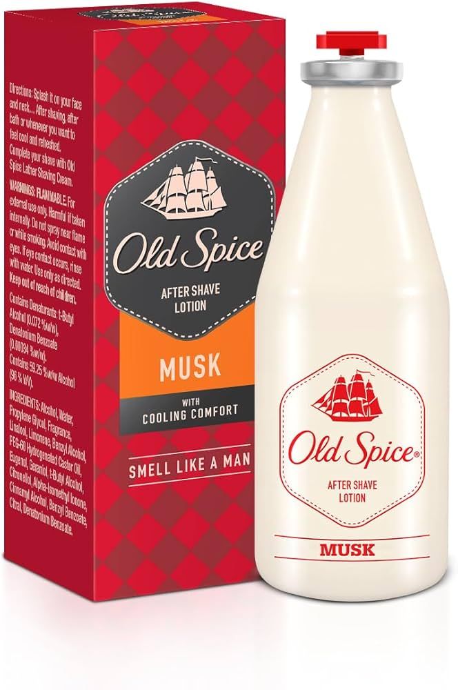 OLD SPICE MUSK AS LOTION 100ML (48) 1400