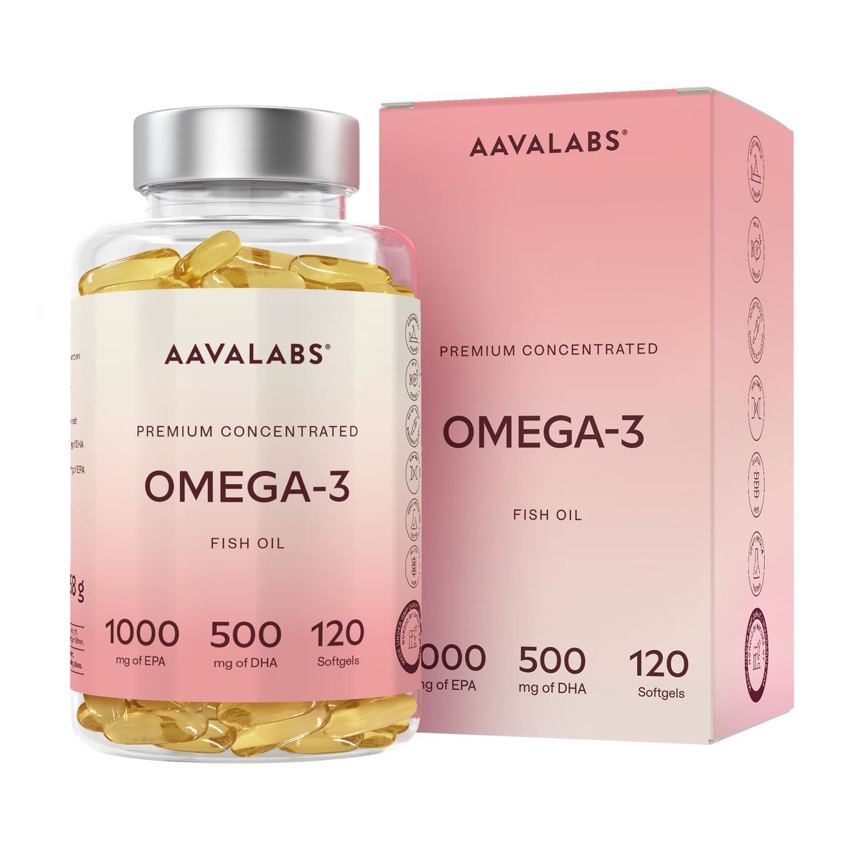 Omega 3 DHA caps 30s