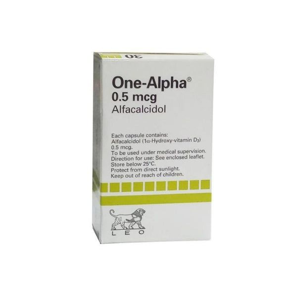 One Alpha 0.5mcg Caps 100s Alfacalcidol