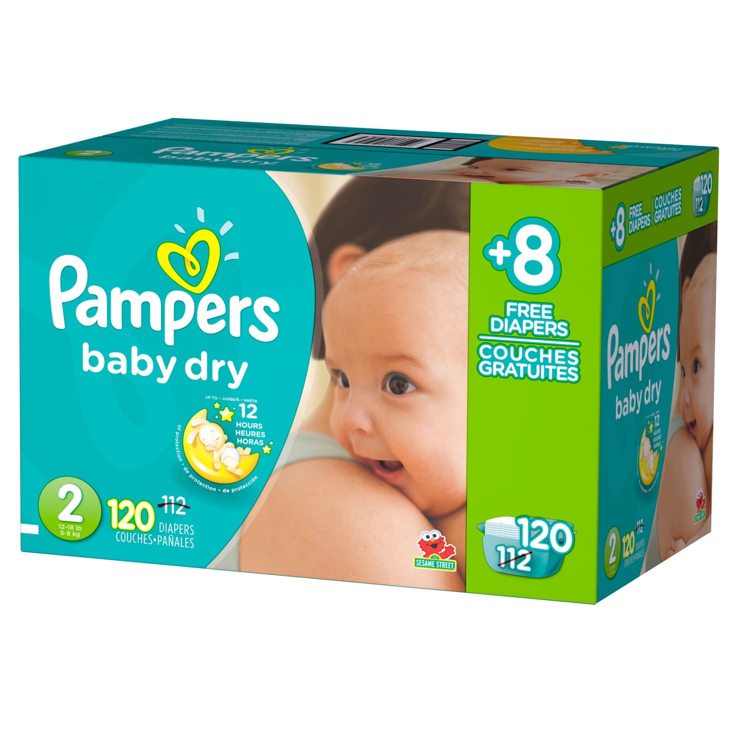 PAMPERS DPR SM 2'S(144)-120/=