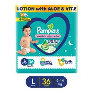 PAMPERS PANT L36+TAPE L5 2 FREE(4)4250/=