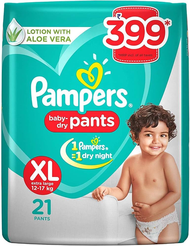 Pampers Pants Extra Large 21 s @ 1450