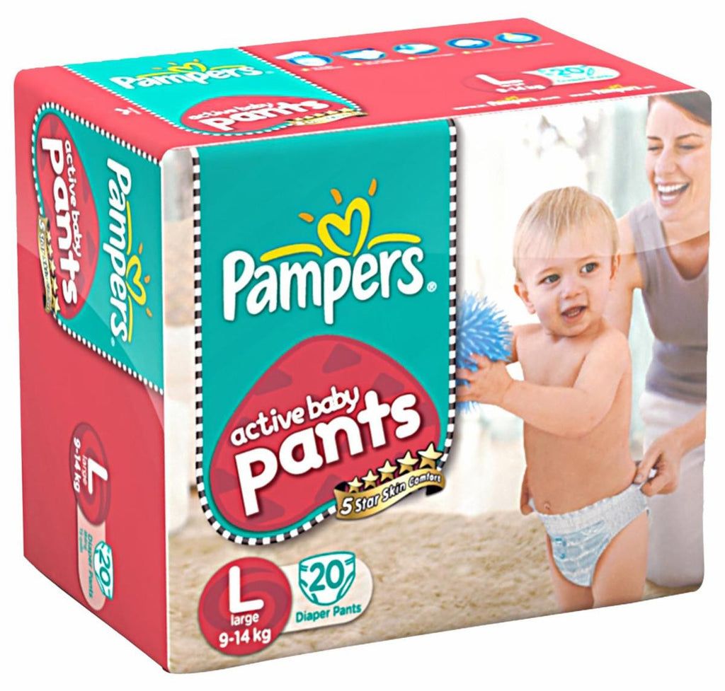 Pampers Pants Large 20 s