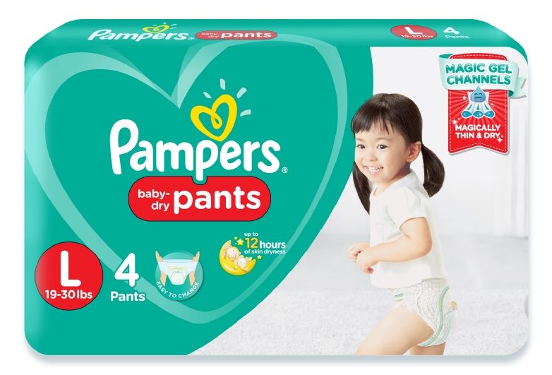 Pampers Pants Large 4 s