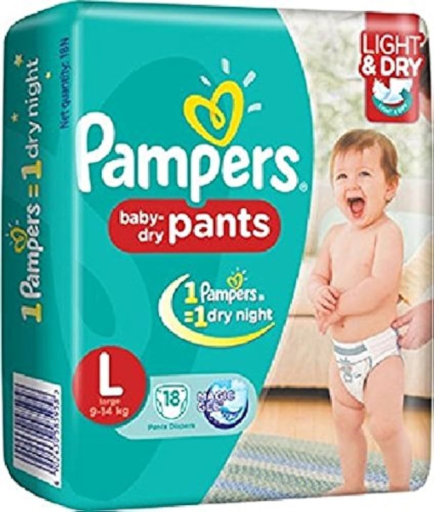 PAMPERS PANTS LG 10'S(18)-1410/=