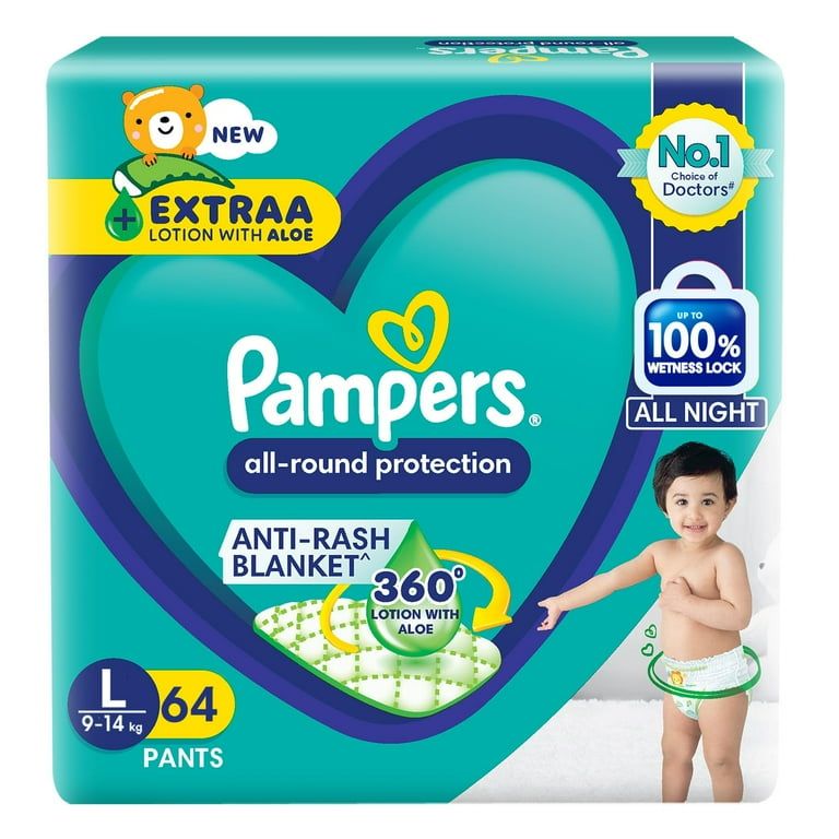 PAMPERS PANTS LG 11'S(12)-1175/=