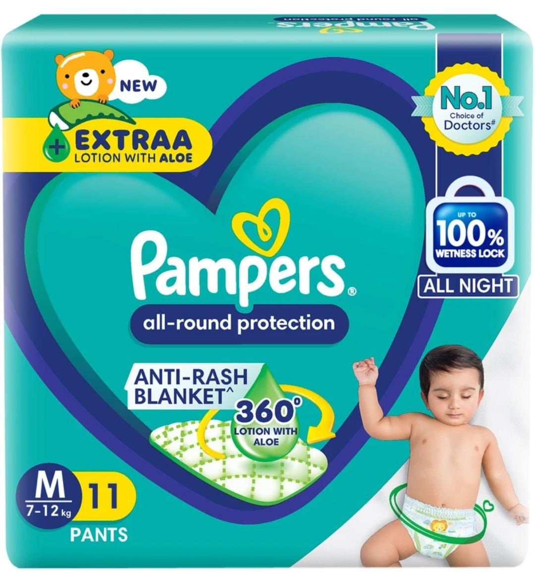 PAMPERS PANTS LG 11'S(12)-810/=