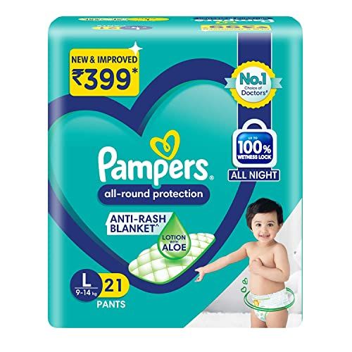 PAMPERS PANTS LG 21'S(12)-2500/=