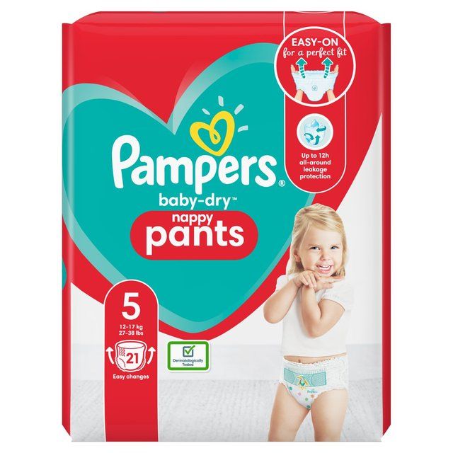 PAMPERS PANTS LG 21'S(12)-2550/=
