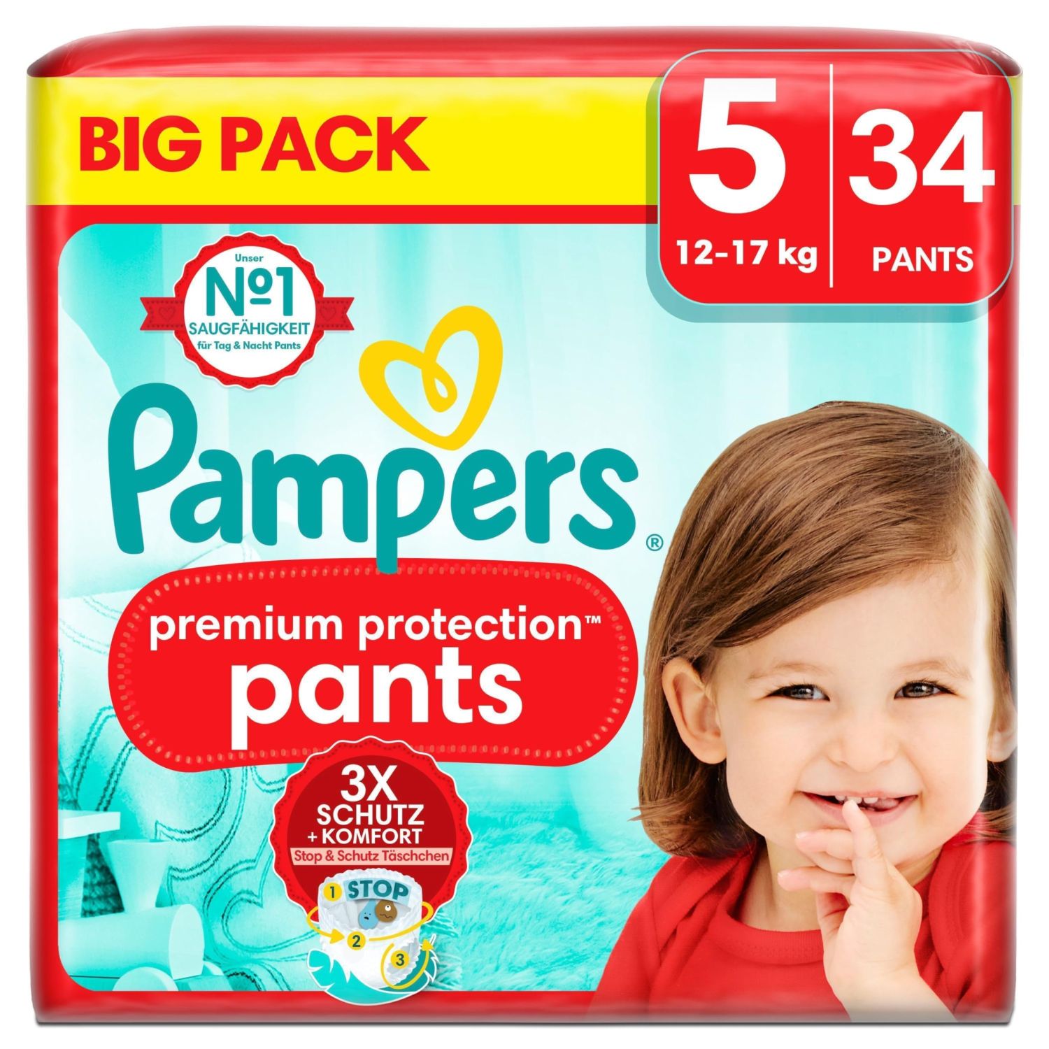 PAMPERS PANTS LG 23'S(12)-3175/=