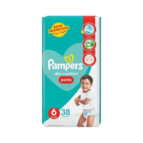 PAMPERS PANTS LG 38'S(6)-4500/=