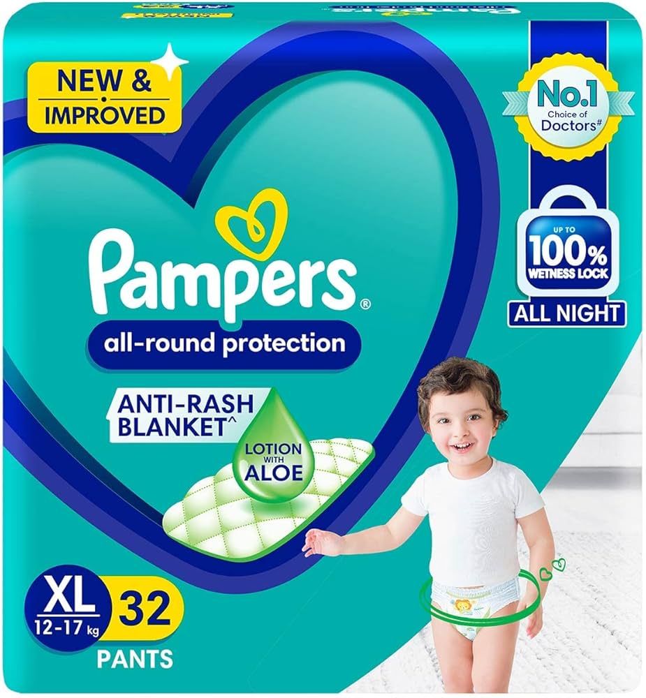 PAMPERS PANTS LG 6+1'S(32) -840/=