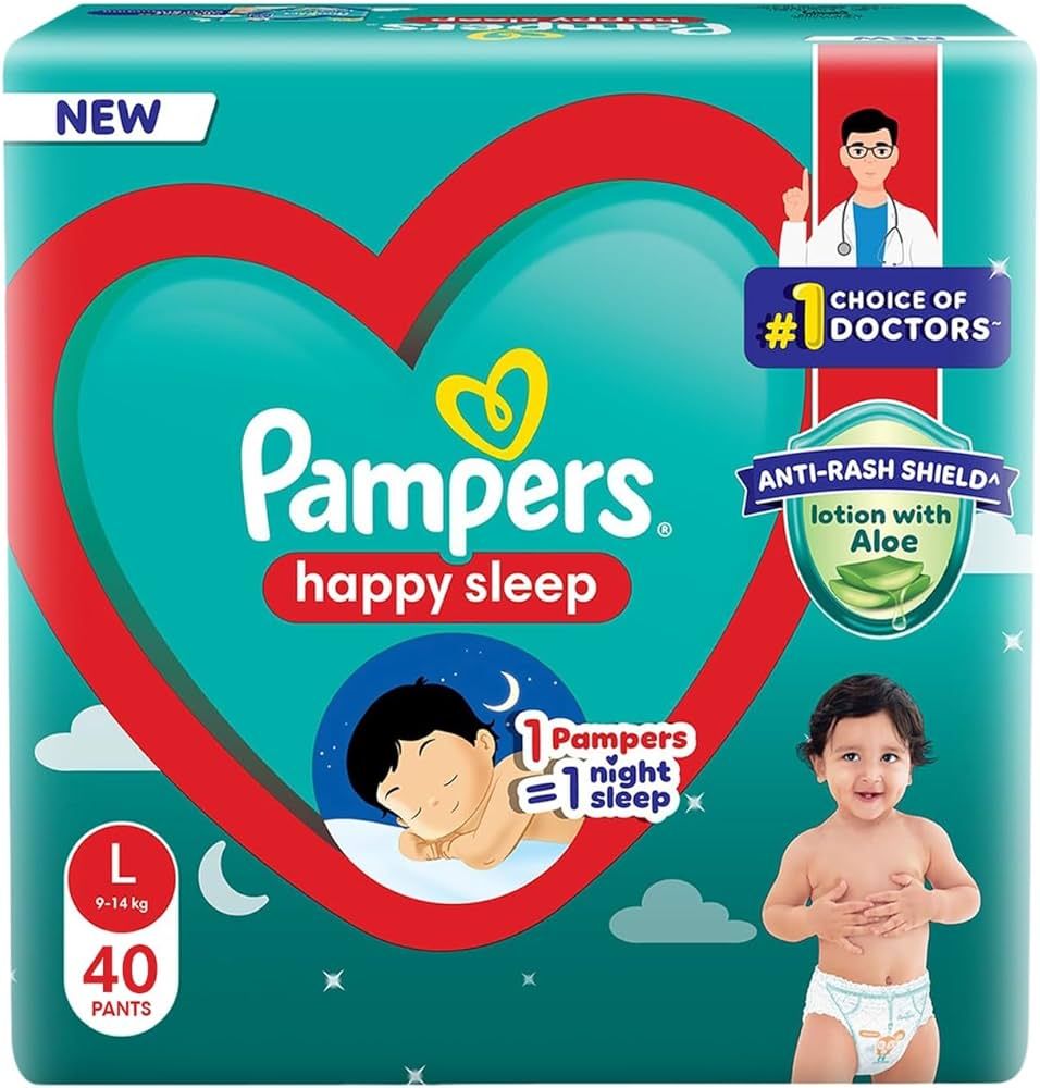PAMPERS PANTS LG 6+1'S(40) -840/=