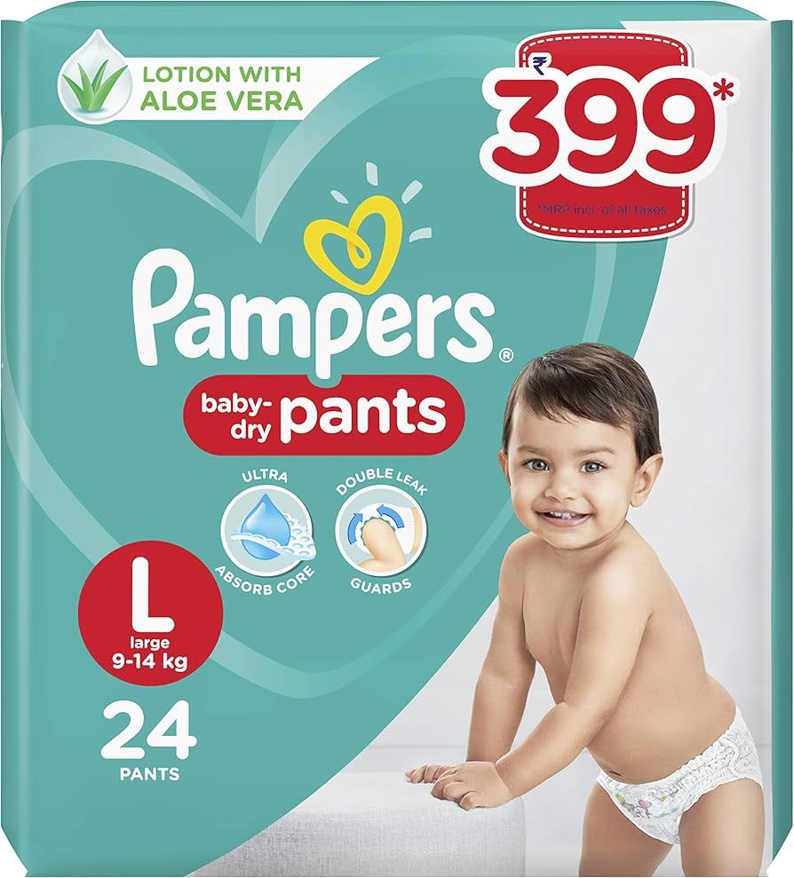 PAMPERS PANTS LG 7'S(24)-520/=