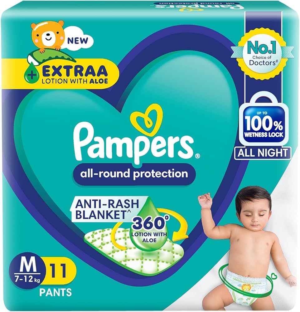 PAMPERS PANTS MD 11'S(18)-1500/=