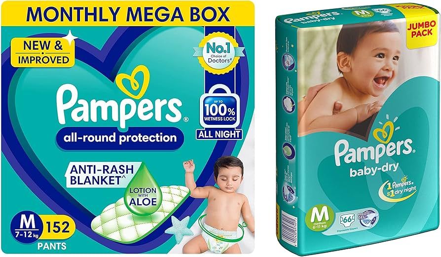 PAMPERS PANTS MD 13'S(12)-770/=