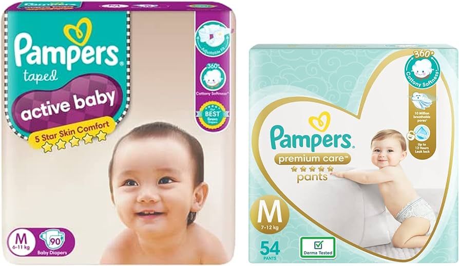 Pampers Pants MD 54 s
