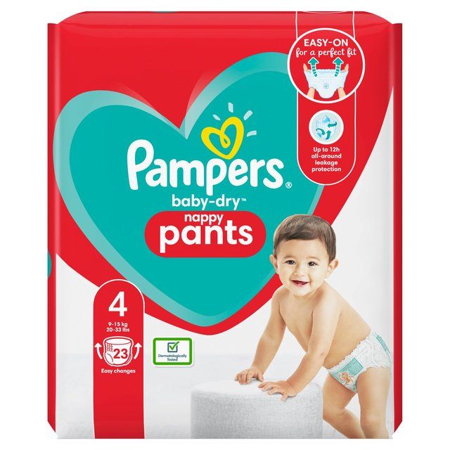 PAMPERS PANTS MD 76'S(4)-8440/=