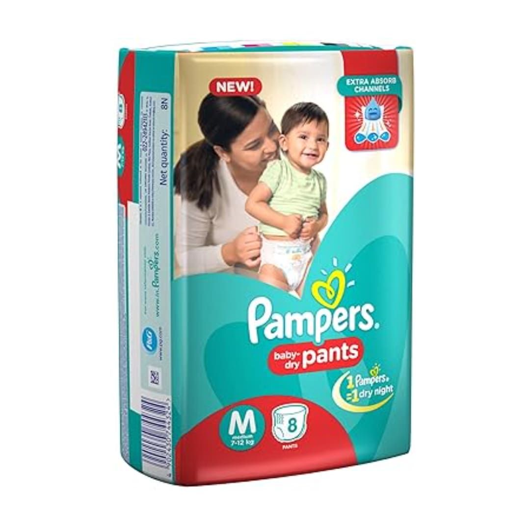 Pampers Pants MD 8's(24)-460/=