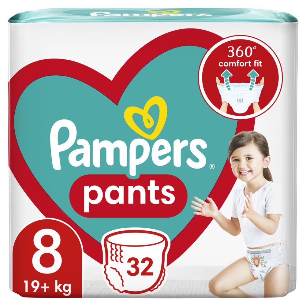 PAMPERS PANTS MD 8'S(32)-1125/=