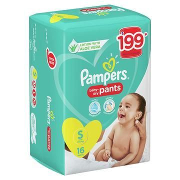 Pampers Pants S 16s @ Rs.750/=